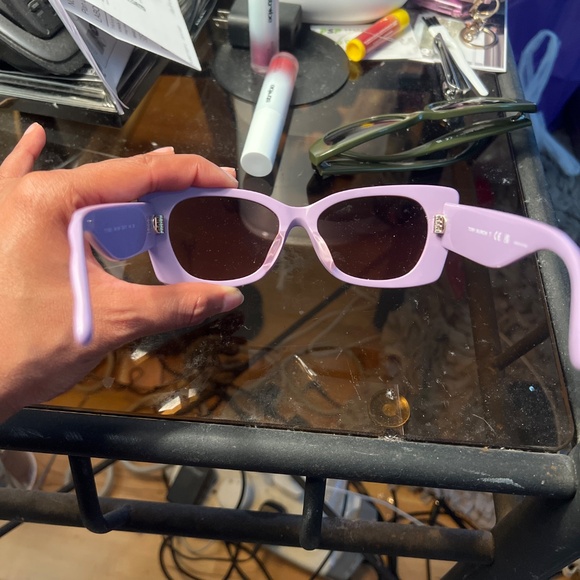Tory Burch purple sunglasses